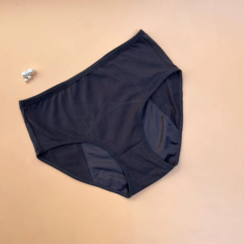 RECOMENDED OFFER Buy 2 Get 1 Free Special Bumper Offer  Imported Soft Material 4 Layered Leak Proof Period Panty for Heavy Flow