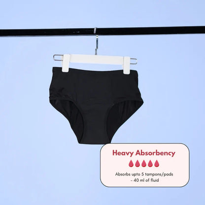 RECOMENDED OFFER Buy 2 Get 1 Free Special Bumper Offer  Imported Soft Material 4 Layered Leak Proof Period Panty for Heavy Flow