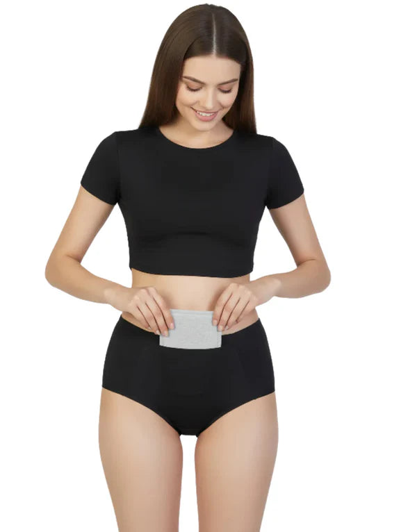 PACK OF 01 Imported Soft Material 4 Layered Leak Proof Period Panty for Heavy Flow
