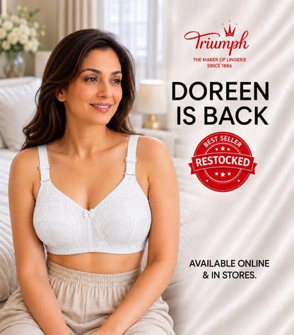 BUY 1 GET 1 FREE OFFER PACK OF 02 SPECIAL BUMPER OFFER TRIUMPH DOREEN MINIMIZER BRA UPTO 70% OFF BEST BRA FOR SUMMER