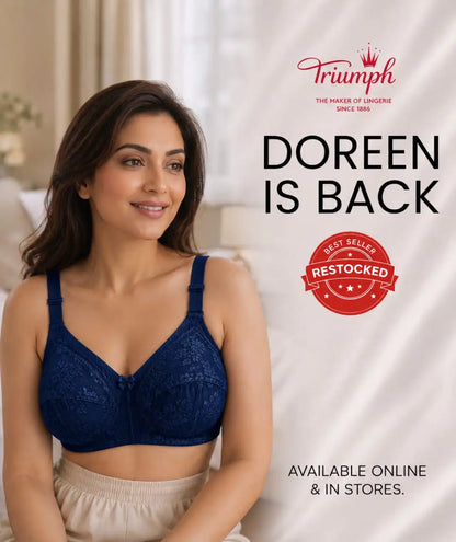BUY 1 GET 1 FREE OFFER PACK OF 02 SPECIAL BUMPER OFFER TRIUMPH DOREEN MINIMIZER BRA UPTO 70% OFF BEST BRA FOR SUMMER