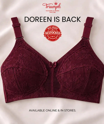 BUY 1 GET 1 FREE OFFER PACK OF 02 SPECIAL BUMPER OFFER TRIUMPH DOREEN MINIMIZER BRA UPTO 70% OFF BEST BRA FOR SUMMER